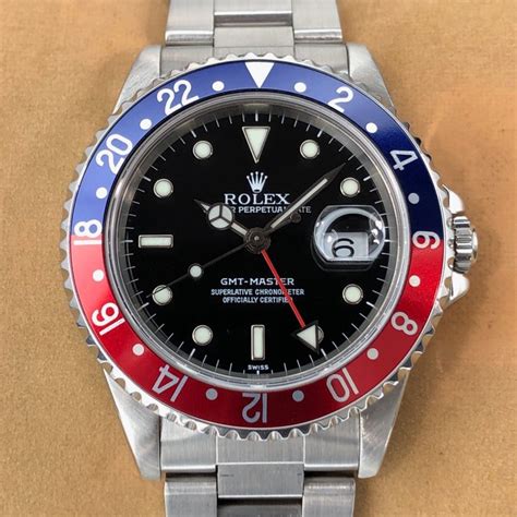 rolex gmt master 1998|second hand rolex gmt master.